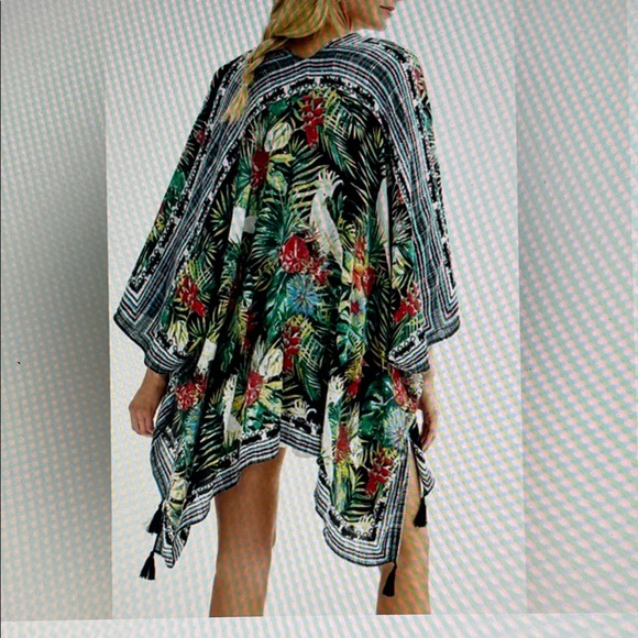Nine West Other - Nine West Tropical Floral Kimono Cover-Up
